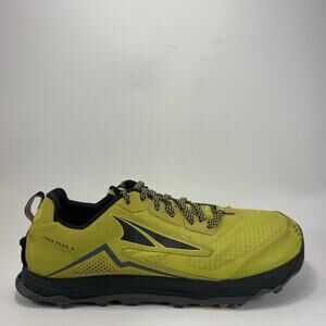 Altra Lone Peak 6 Trail Running Shoes Mens Size 11.5 Lime/Black Yellow Athletic